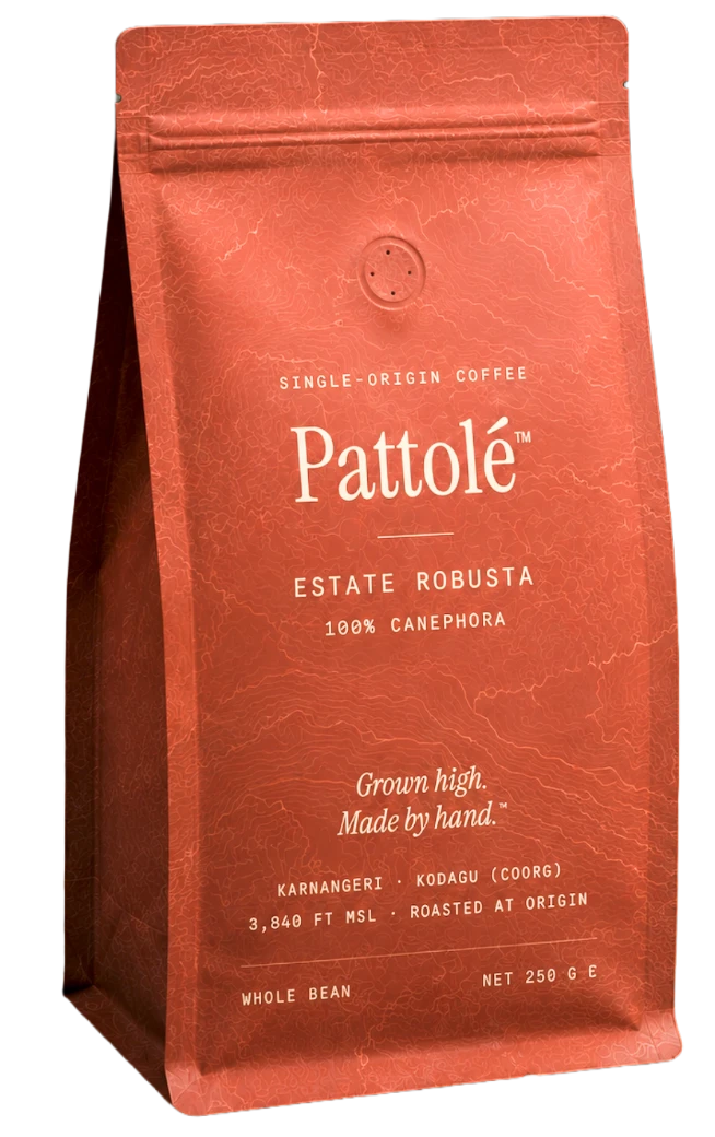 Pattolé Estate Robusta, Whole Bean